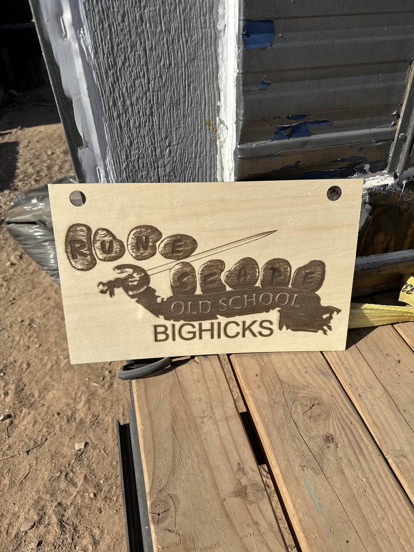 Wooden Sign