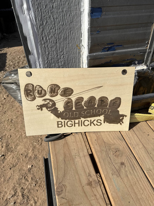 Wooden Sign