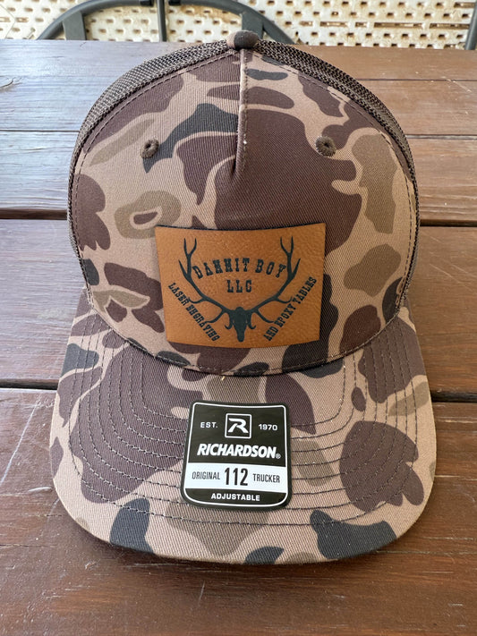Leather Patch Hats