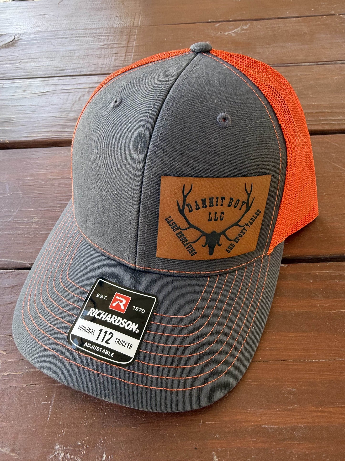 Leather Patch Hats